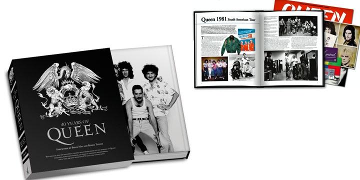 boek 40 Years of Queen